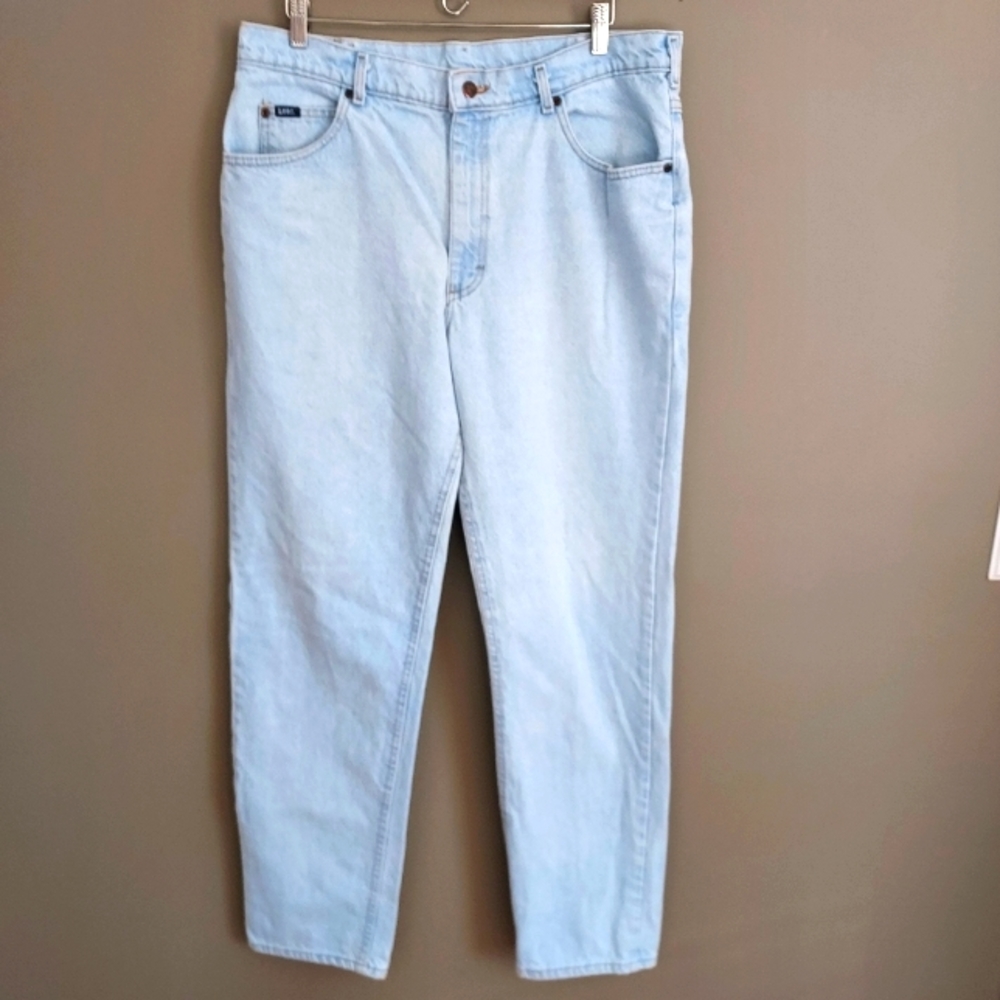 Vintage Lee Made in USA Jeans Size 38x34 (36x33)